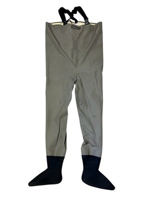 Simms Classic Gore Tex Waders Neoprene Stockingfoot Mens Size L Bozeman MT USA