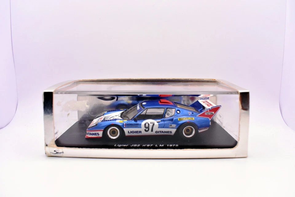 Modellino auto racing scala 1:43 Ligier Js2 Le mans Spark modellismo statico car - Immagine 2 di 4