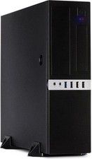 Inter-Tech IT-503 Desktop Mini-Tower, schwarz