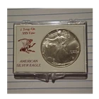 US Mint American Silver Eagle 1993 1 oz .999 Fine Silver Coin