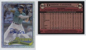 2024 Series 2 1989 Topps Chrome Silver Pack Mojo Dominic Canzone Rookie Auto RC