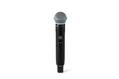 Shure SLXD2+/B58-G57 Digital Transmitter w/ Beta58A Microphone (G57: 470 - 608)