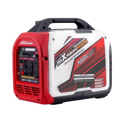 4000W Quiet Gas Generator Inverter Portable w/Bluetooth For Camping EV-Charging