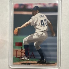 Jose Lima Houston Astros #16 Rookie Fleer/SkyBox MLB Baseball Trading Card. rookie card picture