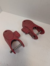 Baby Trend Double Expedition Jogging Stroller Red Brake Levers Left and Right
