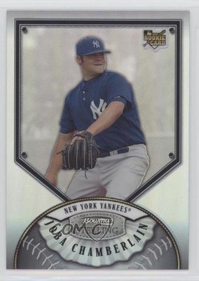 2007 Bowman Sterling Refractor 36/199 Joba Chamberlain #BS-JC Rookie RC 1e5