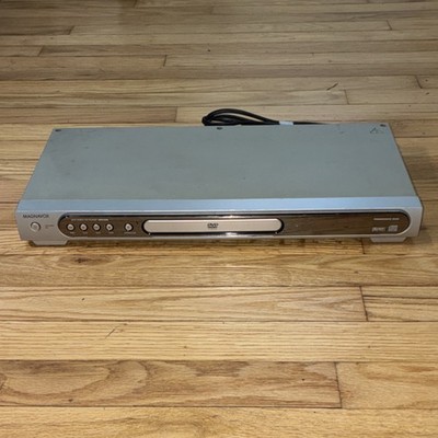 Magnavox MDV456/17 DVD Player Progressive Scan Dolby Digital Silver RCA 2004