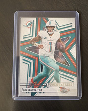 Panini Rookies & Stars Tua Tagovailoa Rookie Miami Dolphins NFL Trading Card. rookie card picture