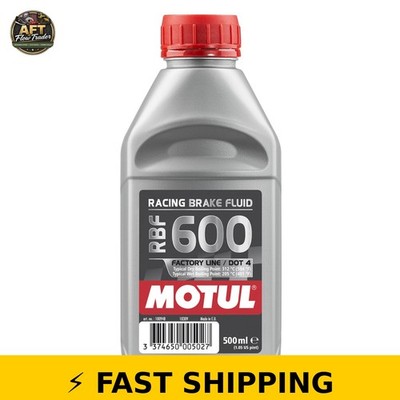 Motul RBF 600 Brake Fluid DOT 4   500ml Performance for Cars & Motorcycles