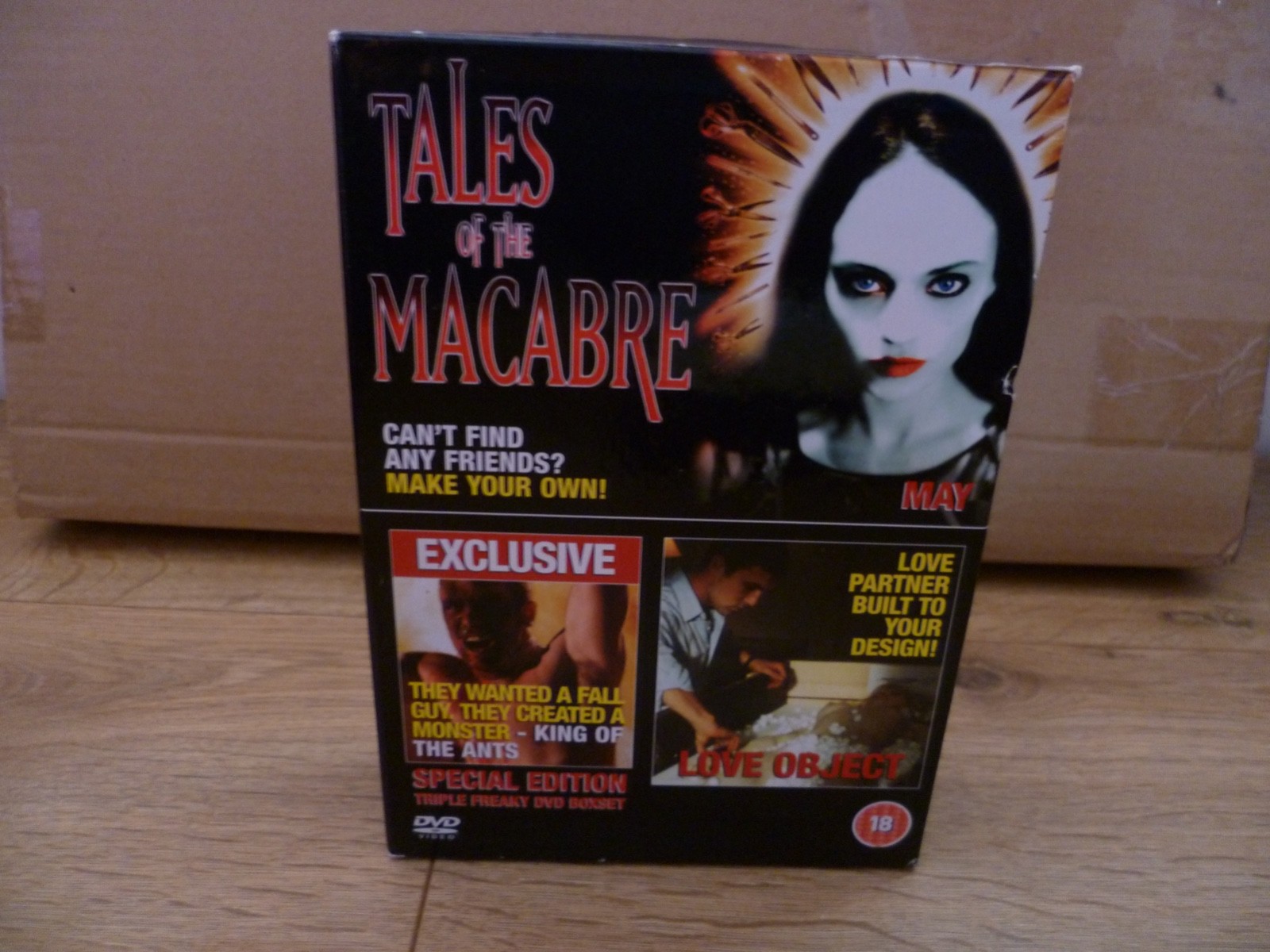 TALES OF THE MACABRE DVD Robert Parigi Chris McKenna Horror Movie Film UK R2