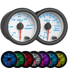 Glowshift 60 Psi Diesel Boost 1500f Egt Pyrometer Gauge Set White 7 Color Glowshift 60 Psi Diesel Boost 1500f Egt Pyrometer Gauge Set White 7 Color