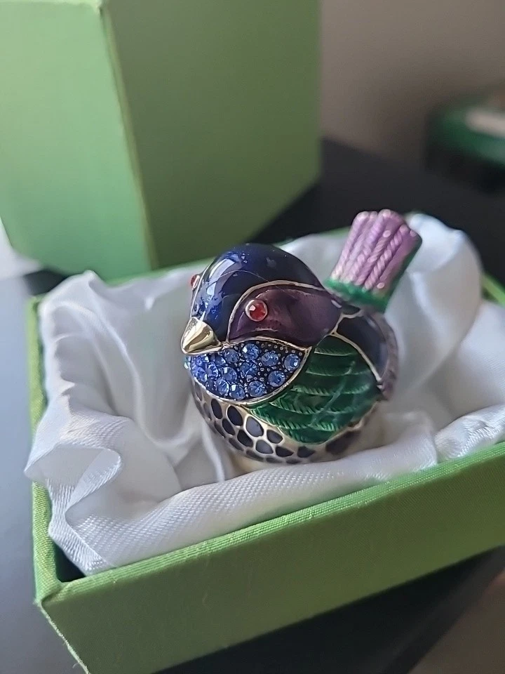 Blue Bird Box In Collectible Decorative Trinket Boxes for sale | eBay
