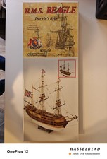 Mamoli MV20 HMS Beagle Ship Model Kit 1:64 NEW Made in Italy Darwin Rare