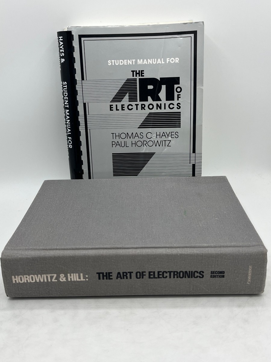 The Art of Electronics 2nd Edition HB + Student Manual PB