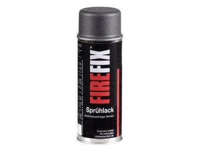 FireFix Ofenspray dunkelgrau 400 ml Sprühdose  Sprühlack