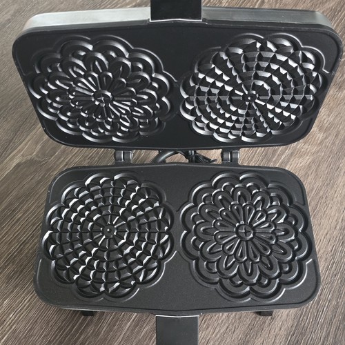 Vitantonio Pizzelle Chef 300 NS Plancha Antiadherente Acero Inoxidable Máquina de Galletas Nueva - Imagen 5 de 10