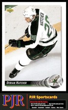 Derian Hatcher 1992-93 Upper Deck #287 Minnesota North Stars