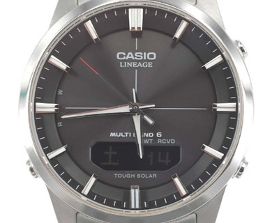 CASIO LINEAGE LCW-M170D-1AJF Tough Solar Atomic Radio Watch Used from Japan
