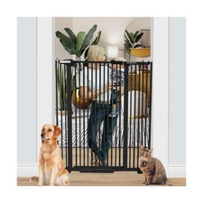 51 Inch Extra Tall Baby Gate Auto Close Cat Gate Adjustable 29.92"-43" Wide P...