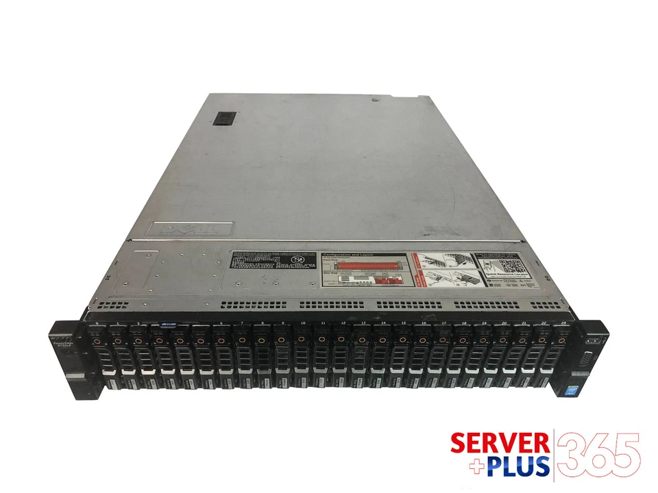 Dell PowerEdge R730 2xE5-2650V3 2.3Ghz 10Core, 128GB, H730, 2x 1TB SSD, 10GB - Image 2 of 3