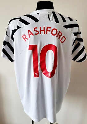 Manchester United 2020 - 2021 Third Adidas Shirt #10 RASHFORD size
