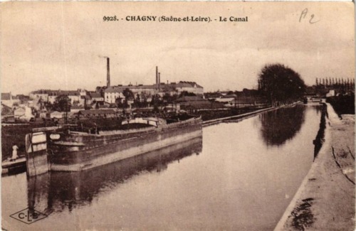 CPA CHAGNY Le Canal (649504) - Photo 1/2