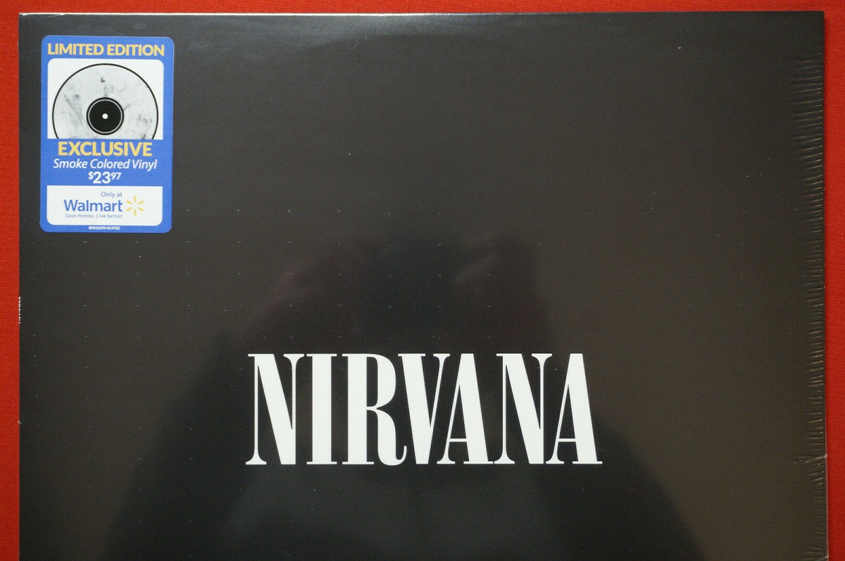 Nirvana Ldt Edition Smoke Colored Vinyl LP Smells Like Teen Spirit