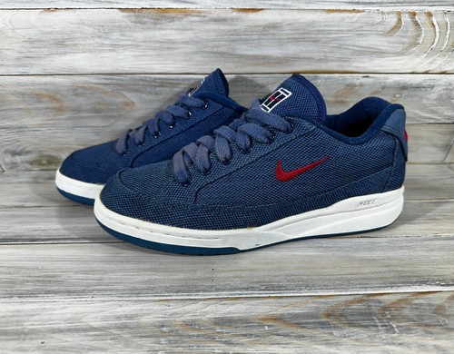 Vintage Nike GTS Canvas Unisex Sneaker Navy Sehr Selten Retro Schuhe - Bild 5 von 24