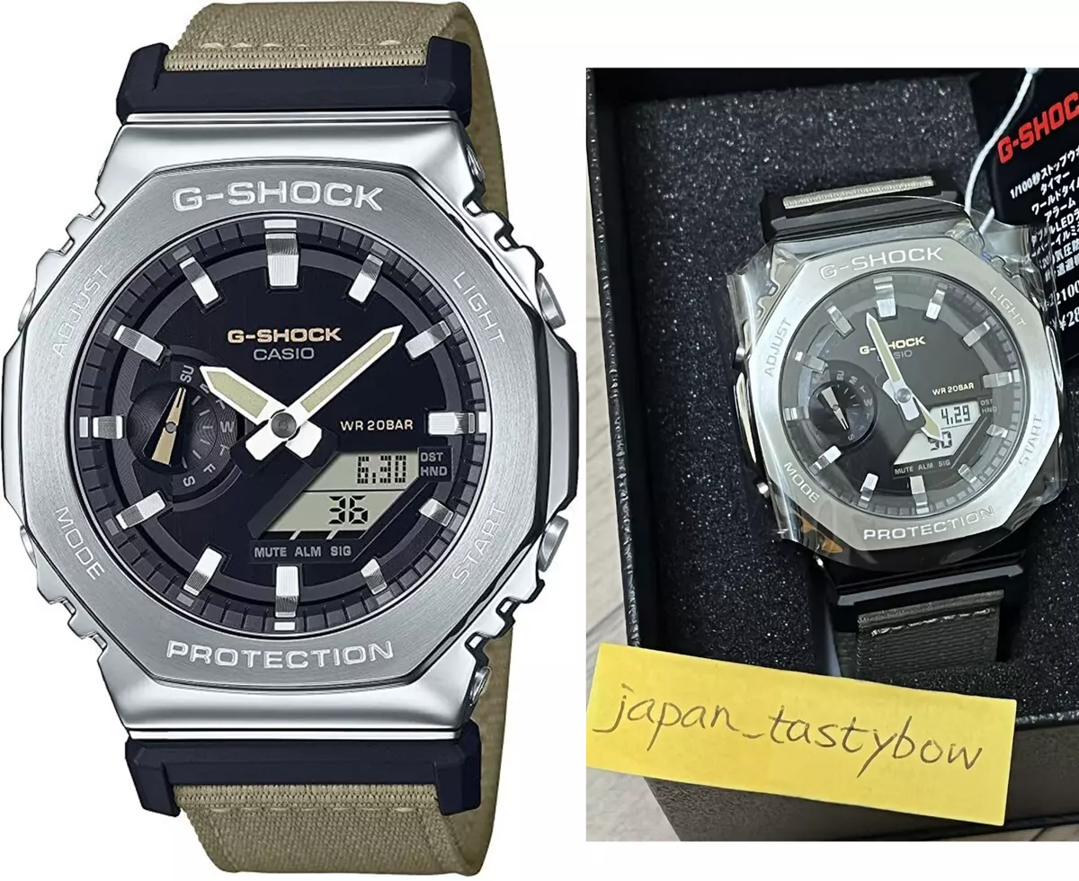 CASIO G-SHOCK GM-2100C-5AJF Analog Digital NEW Metal Case Series Watch Men BOX