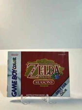 The Legend of Zelda: Oracle of Seasons Game Boy Color Manual Only FREE SHIPPING