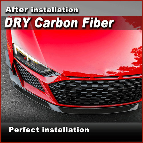 Se adapta a Audi R8 GT V10 2022-24 Dry Carbon labio delantero alerón delantero - Imagen 5 de 13