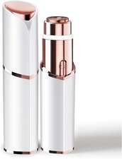 Rechargeable Facial Hair Remover   Painless Shaver for Women White 