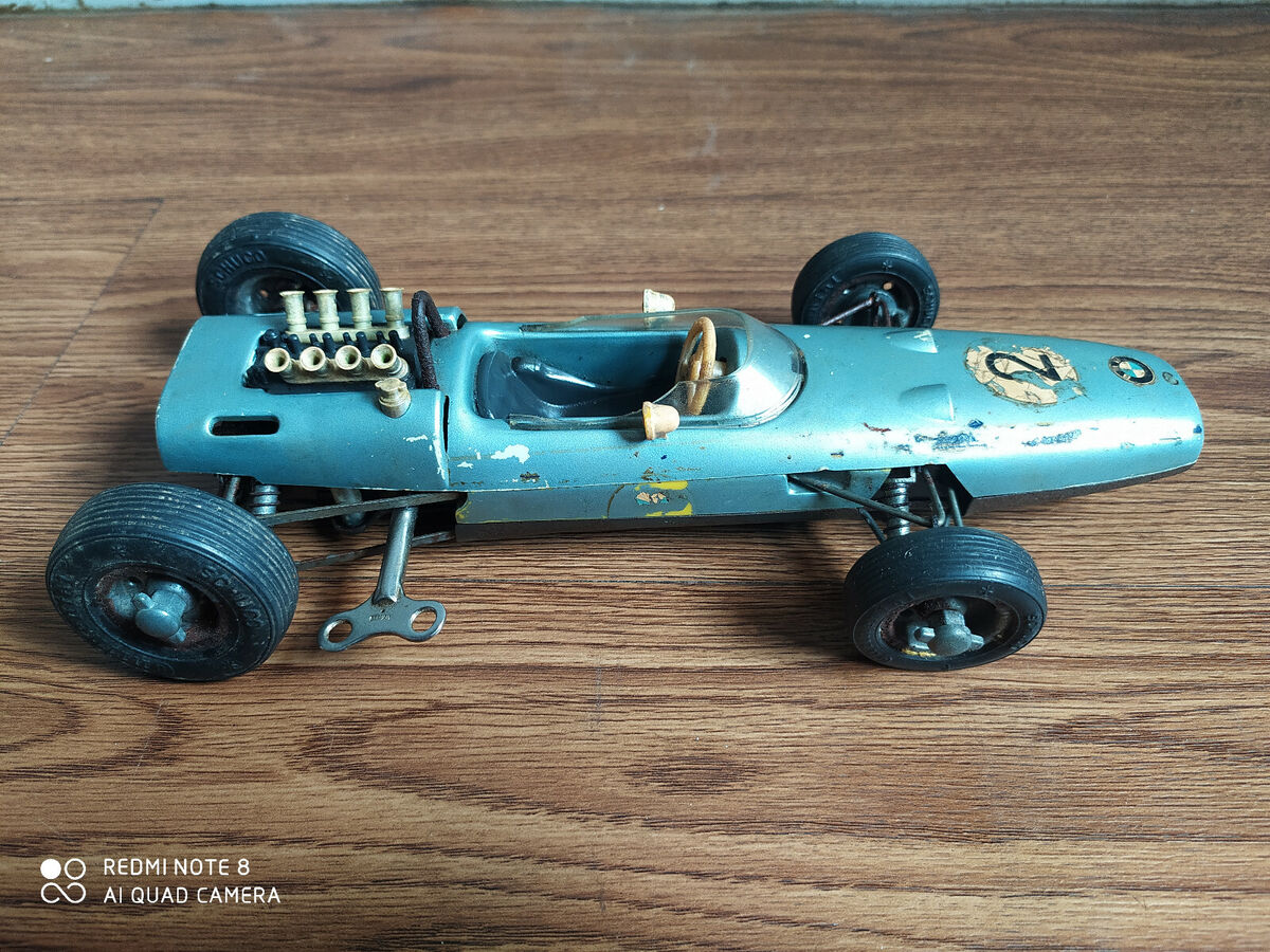 Rare vintage wind up Schuco BMW Formula 2 toy car made in Rare vintage wind up Schuco BMW Formula 2 toy car made in