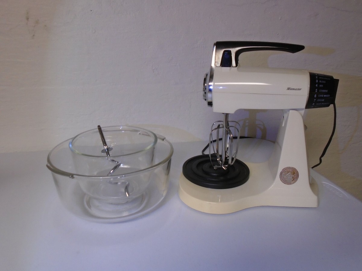Vintage Sunbeam Mixmaster 12-Speed Kitchen Mixer #2360 with