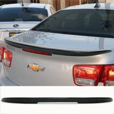 2013 2014 2015 CHEVY MALIBU 16 Ltd Euro Factory Style Spoiler Wing MATTE BLACK