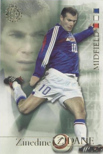 Zinedine Zidane Panini Football Premium 1995 #127 *Rare* | eBay