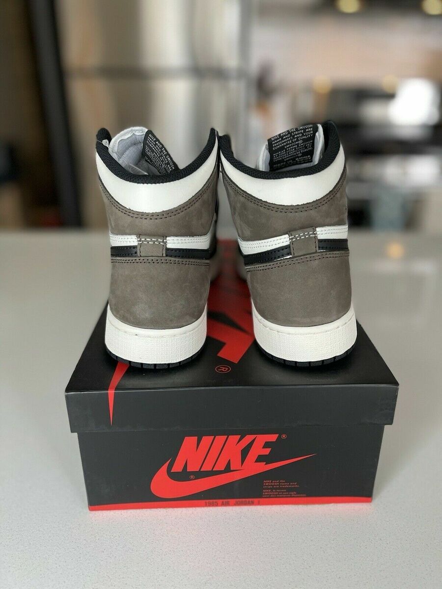 Size 7Y - Nike Air Jordan 1 Retro High Dark Mocha Black (GS Size 7Y - Nike Air Jordan 1 Retro High Dark Mocha Black (GS