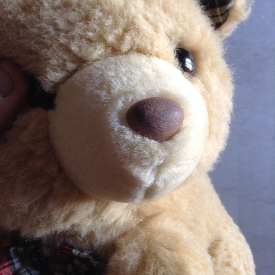 Peluche orso con orsetto 30 cm - Immagine 2 di 4