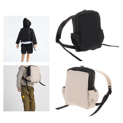 1:12 Scale Action Figures Backpack Simulation Pretend Toy Role Playing Costume