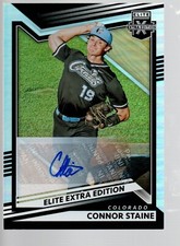 2022 Elite Extra Edition Signatures #146 Connor Staine