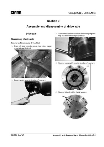 60 Diesel Forklift TECH Service Repair Manual Fits Clark C60-80D 60-75L SM7 - Picture 3 of 21