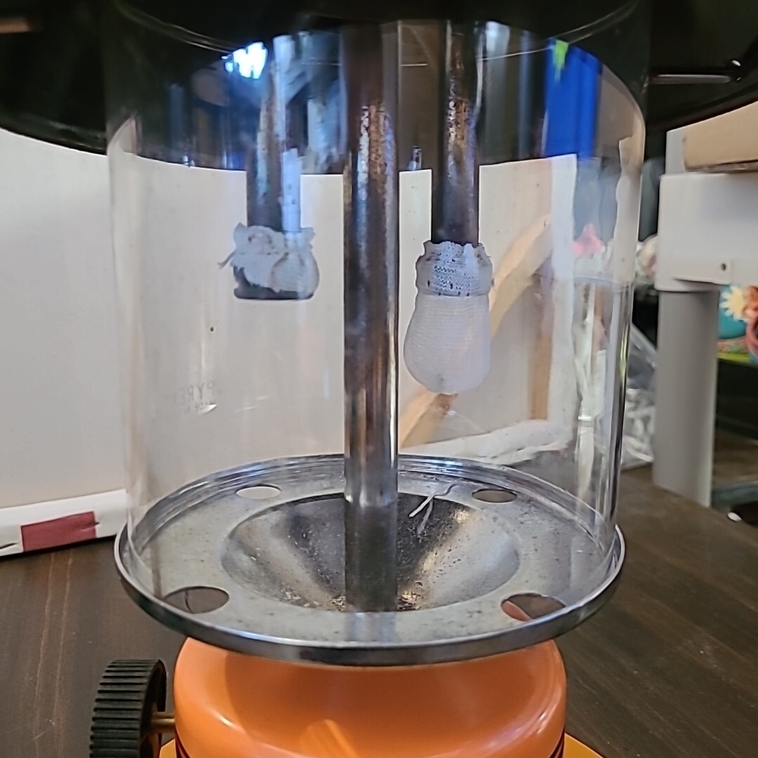 Sears Orange Double Mantle Propane Lantern # 920.727850 Sears Orange Double Mantle Propane Lantern # 920.727850