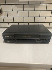 Quasar VHQ750 4-Head VCR Video Cassette Recorder VHS Player - No Remote Working