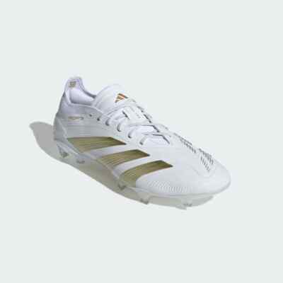 Adidas Soccer Predator Elite FG IG4009 Cloud White / Gold Metallic