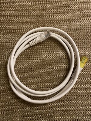 Ethernet Netzwerk Datenkabel Kat. 5e Kabel in weiß Leitung