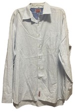 Tommy hilfiger mens shirt xl long sleeve striped button front