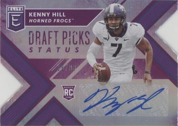 Status Purple Die-Cut Autographs