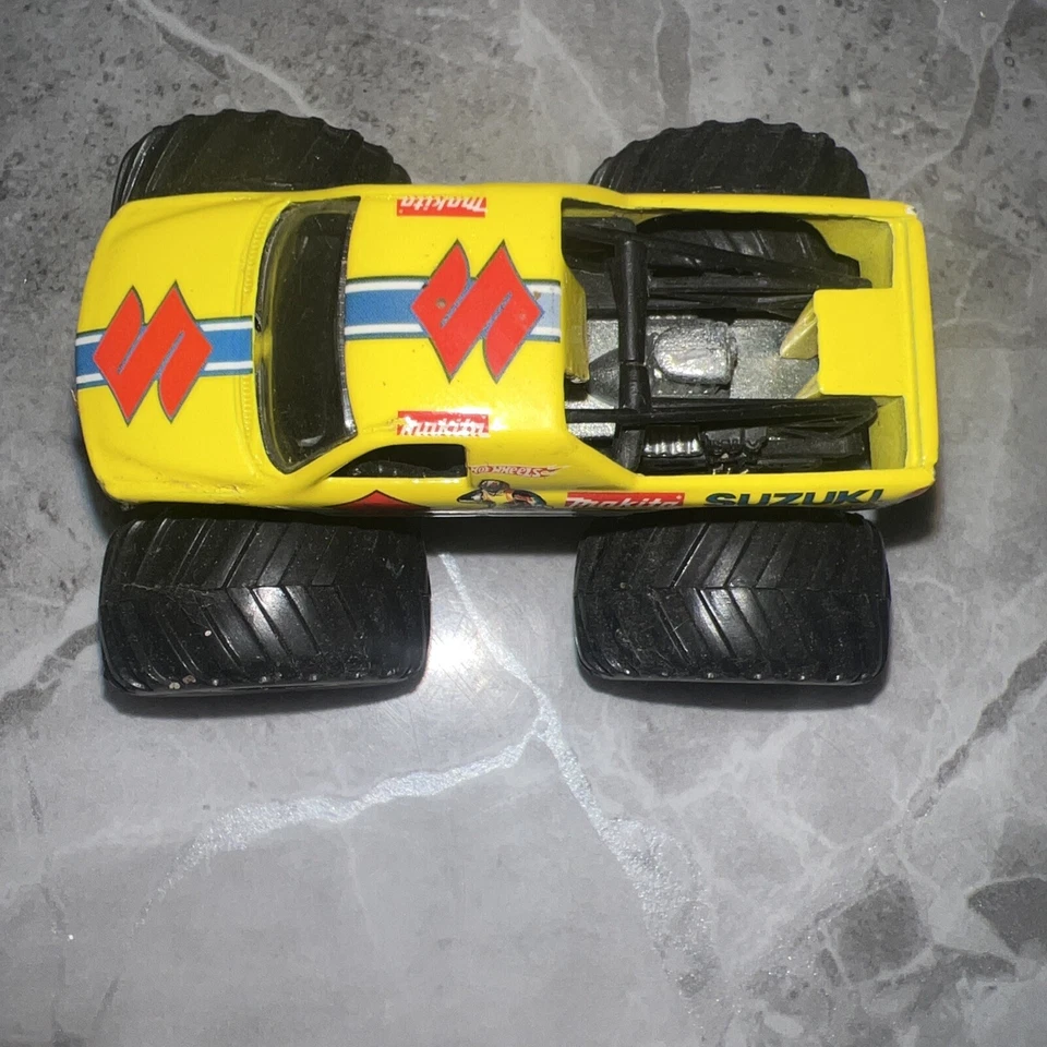 SUZUKI MAKITA HOT WHEELS MONSTER JAM 1/64 DIECAST RARO MONSTER TRUCK COLECCIONABLE Foto 2 de 2