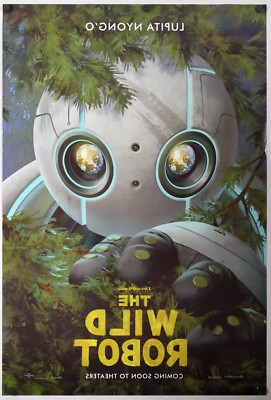 Wild Robot - original DS movie poster 27x40 D/S MINT Advance | eBay