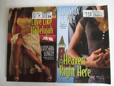 Latisha Lovely lot of 2 books Dafina african american inspirational romance